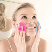 facial cleansing brushes exfoliating blackhead remover face machine soft deep silicone brush mini massage waterproof care tool