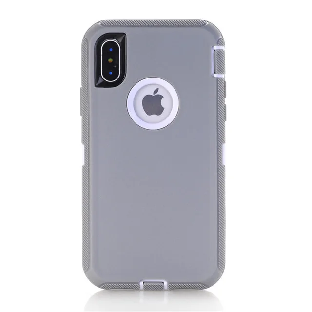 Защитный противоударный чехол Aqua для iPhone X, XS, MAX, XR, 6, 6 S, 7, 8 Plus, 11 Pro, Max, чехол-кобура с зажимом для ремня, защитный чехол