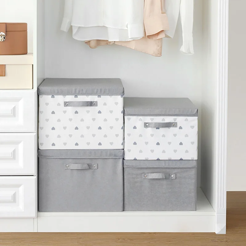 

Foldable Clothes Blanket Quilt Storage Box Closet Organizer Box Fashion Clothes Cabinet Organizer Travel Luggage Storage Box