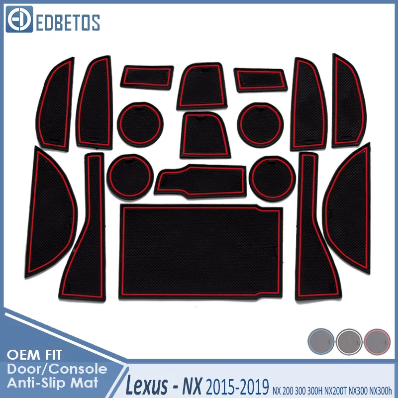 Дверной коврик с желобом для Lexus NX 200T 300 300H AZ10 2015 2016 2017 2018 2019 NX200T NX300 NX300h аксессуары