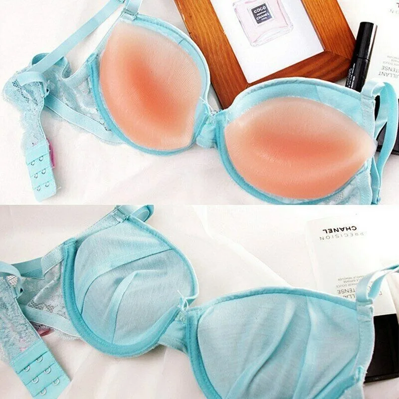 Силиконовые вкладыши в бюстгальтер бикини/вкладыши/увеличители груди/купальник
