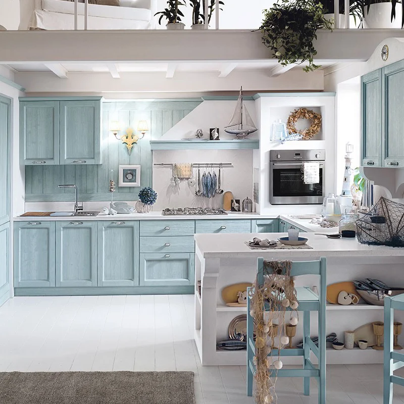 Мебель кухня/современный полный комплект домашний дизайн модель кухонного