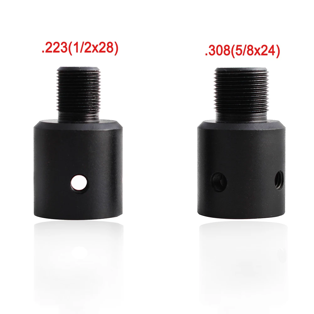 

MAGORUI Ruger 1022 10/22 Barrel End Thread Protector Muzzle Brake Adapter 1/2x28 5/8x24 Combo .223 .308 Compensator