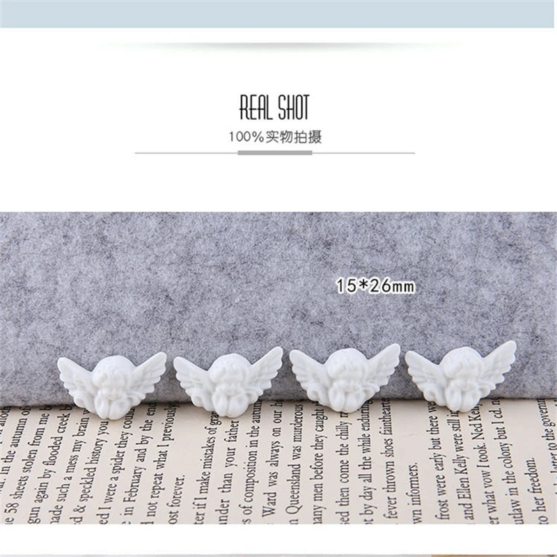 6 шт. корейские винтажные милые белые серьги в стиле барокко с маленьким ангелом