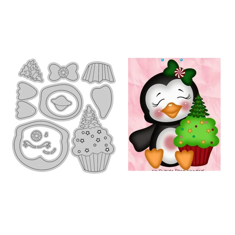 Металлический Трафаретный вырубной штамп для Скрапбукинг Новый 2020 Бумага делая