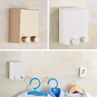 4,2 m крепление Нержавеющаясталь бельевой стойки выдвижной Невидимый отель балкон Крытый проволочного каната вешалка для сушки белья Ванная комната