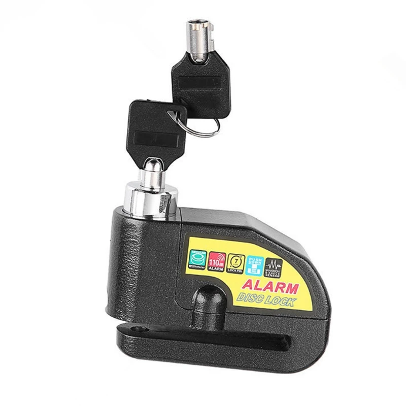 

P82B Блокировка дискового тормоза с 110 дБ звуковой сигнализацией, легированная сталь, Противоугонная сигнализация для мотоцикла