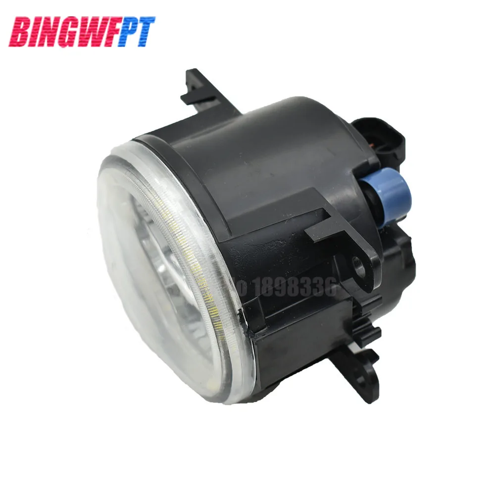 2x автомобильная светодиодная лампа Противотуманные фары + ангельские глазки DRL