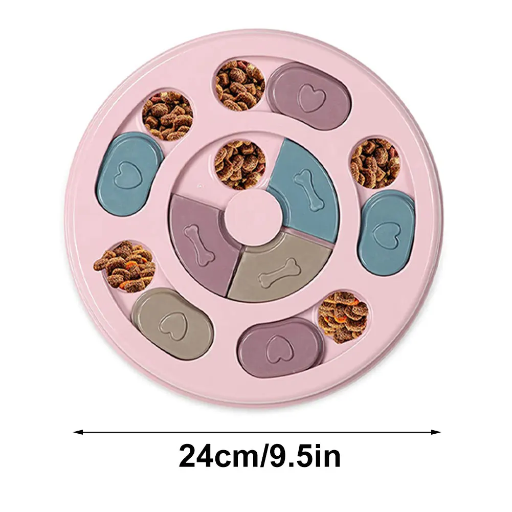 

Dog Puzzle Toys Increase IQ Interactive Slow Dispensing Feeding Pet Dog Training Games Feeder For Small Medium Dog Puppy