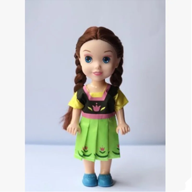 Disney 6 5-дюймовая кукла снежной принцессы Анна Аиша сменная одежда для девочек
