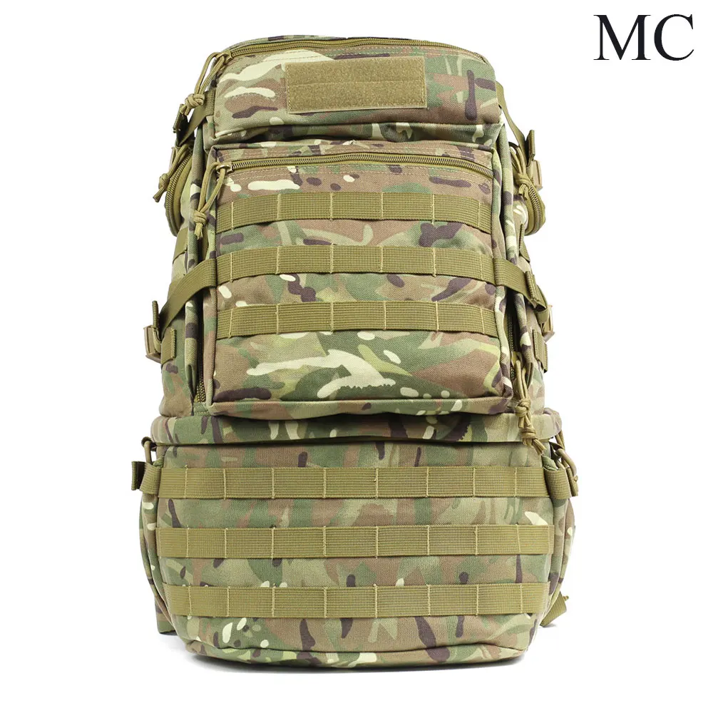 MC SINAIRSOFT 65L открытый полевой Многофункциональный тактический рюкзак ilitary Рыбалка водонепроницаемый Molle-Pack треккинг Охота-сумка - Цвет: MC