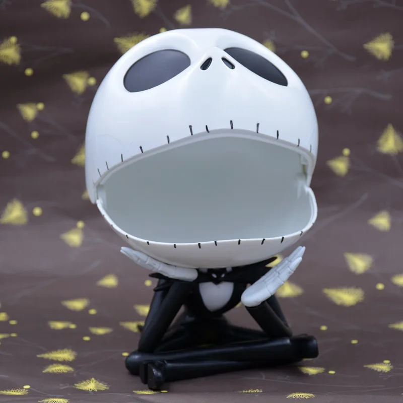 The Nightmare Before Christmas Jack Cute Skellington Key Box Storage bucket PVC Action Figure Collectible Model gifts Toys | Игрушки и