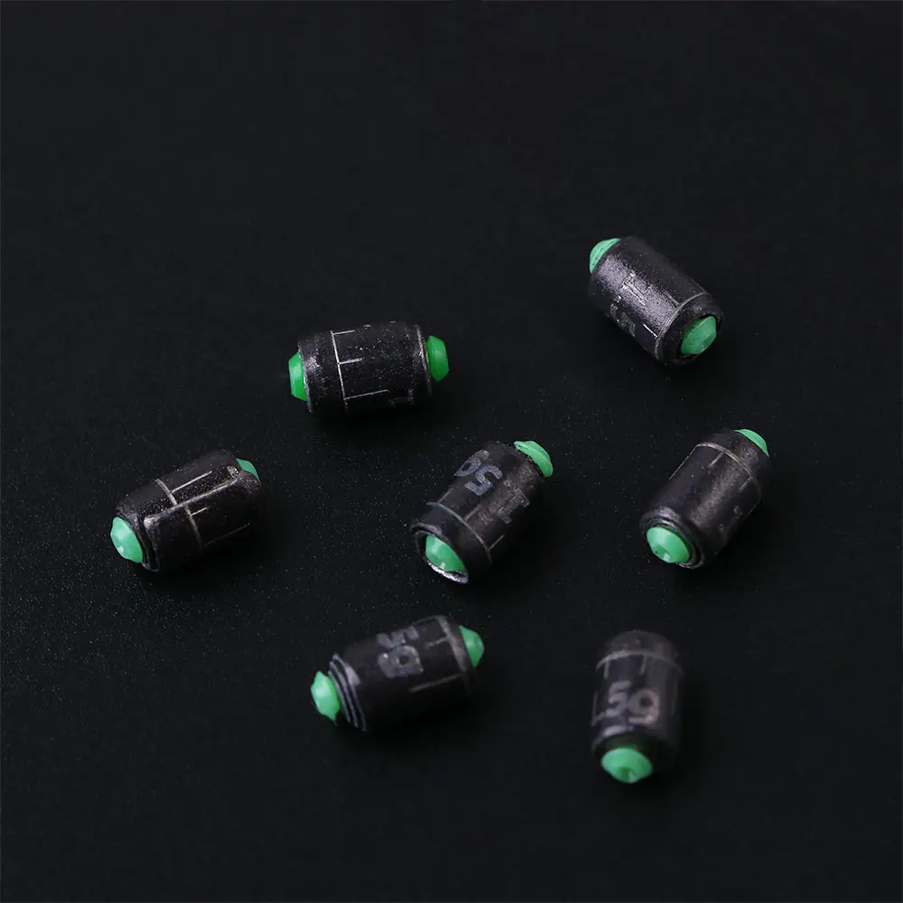 Мягкие Двухъядерные грузила 15 шт./лот 1 5 г-10 г быстросвинцовые удочки с подвеской