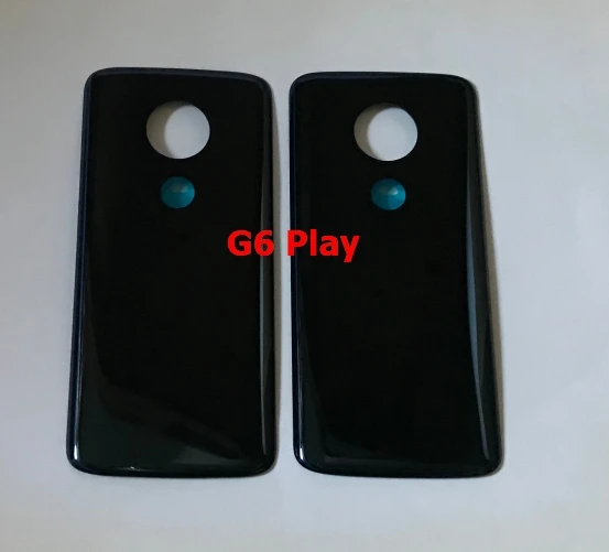 Сменное заднее стекло 10 шт./лот для Motorola Moto G6 Plus Play Крышка батарейного отсека