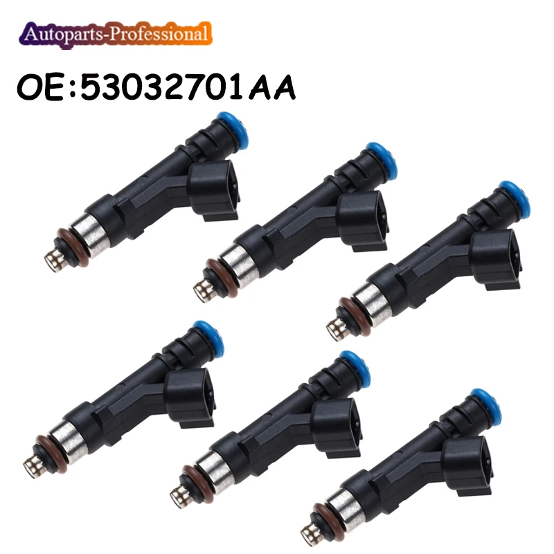 Форсунка топливной форсунки для автомобиля Dodge Dakota Jeep Nitro Ram 1500 Liberty Raider 3 7 04-12 53032701AA