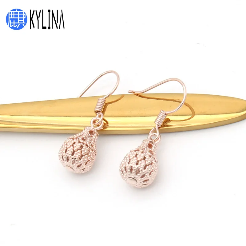 KYLINA модные японские корейские элегантные винтажные богемные Висячие серьги для