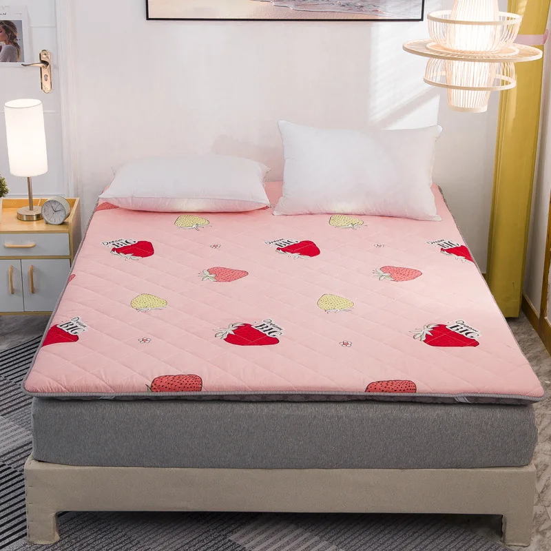 Противоскользящий матрас с татами для кровати Одноместный двойной подушка