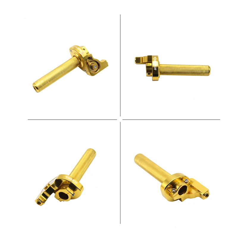 

SCL Racing New Universal Motorcycle 22mm AC CNC Aluminum Twist Throttle Grip + Elbow Throttle Cable For Dirt Bike Motocross