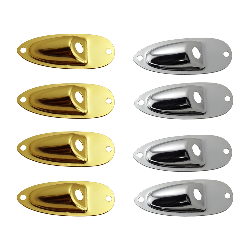 8 шт. электрическая бас гитара выход гнездо пластина 4 винта для SQ электрогитары |