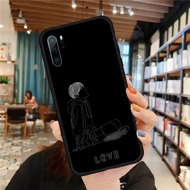 

Black lineboys Phone Cases For Huawei honor Mate P 9 10 20 30 40 Pro 10i 7 8 a x Lite nova 5t Soft Silicone Shell Cover Funda