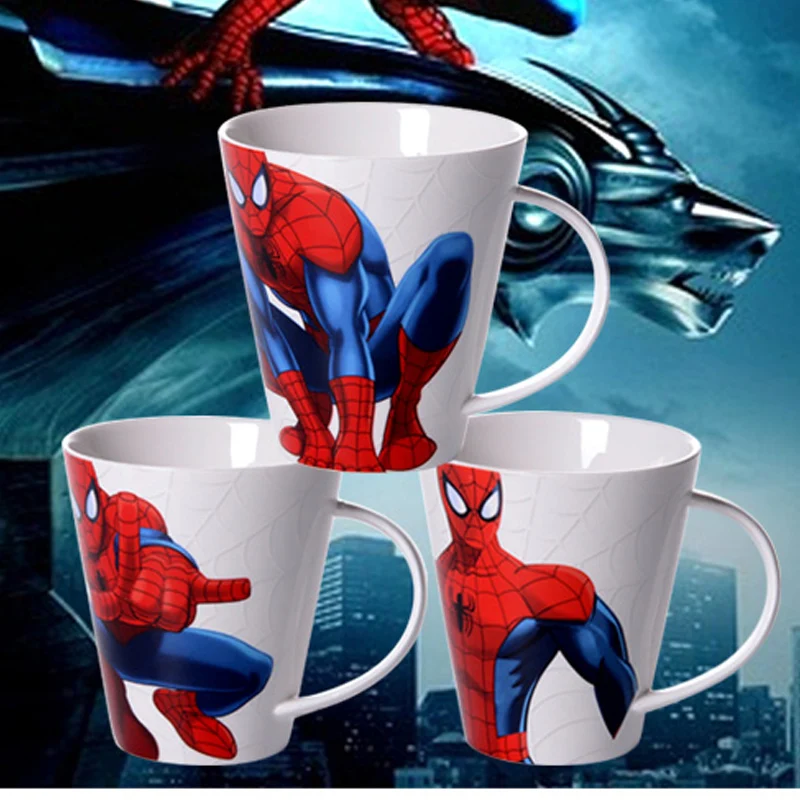 Новое поступление 450 круглый чехол для хранения кистей Человек-паук супергерой