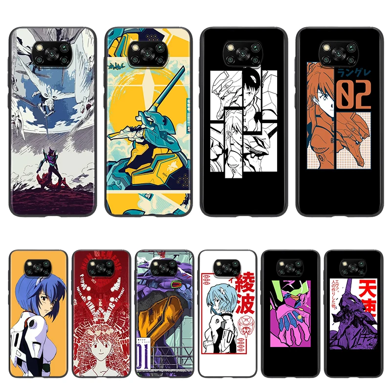 

Anime girl mech For Xiaomi POCO M3 M2 C3 X3 NFC F2 F3 Pro X2 F1 Pro Mi Play Mix 3 A3 A2 A1 6 5 lite Phone Case