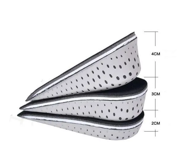 Half insoles 1 пара, Удобные стельки для женщин и мужчин, увеличивающие рост, унисекс, стельки из пены с эффектом памяти, обувь, полная Подушка Hlaf - Цвет: Half insoles