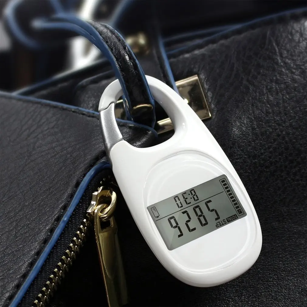

3D Induction Pedometer Portable Step Counting Accurate Multi-function Fitness Walking Distance Exercise Digital Camping Hiking