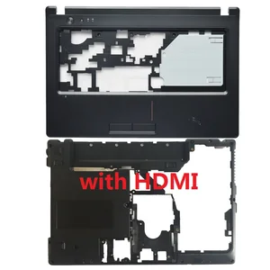 Новая крышка для ноутбука Lenovo Ideapad G470 G475 G475G G470D G475GX G475GL G470AX, Упор для рук, крышка и нижняя часть корпуса с HDMI
