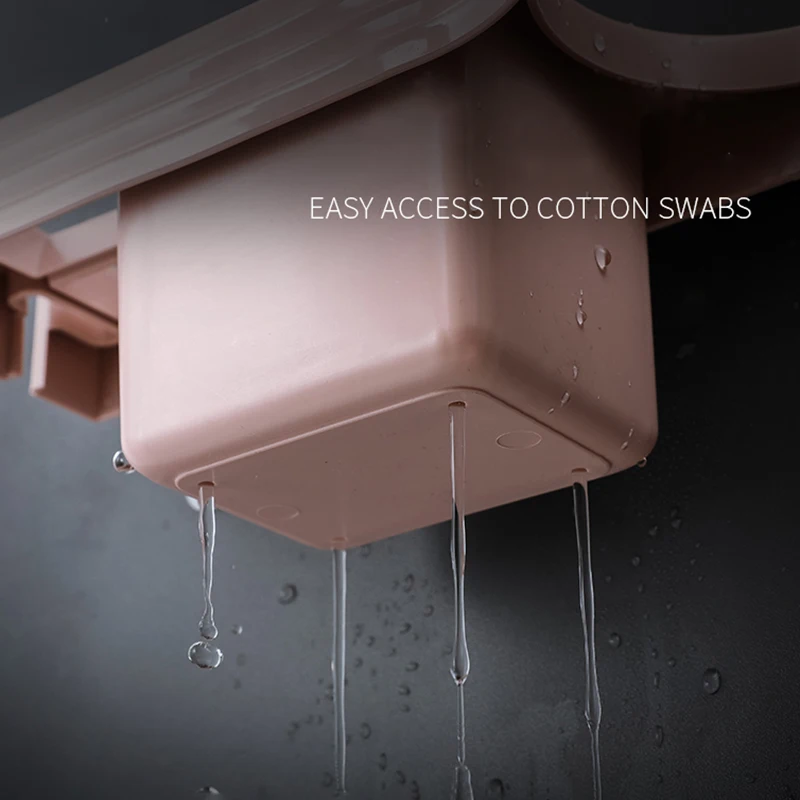 Держатель для сушки волос свободные руки коробка хранения плойка полка ванной