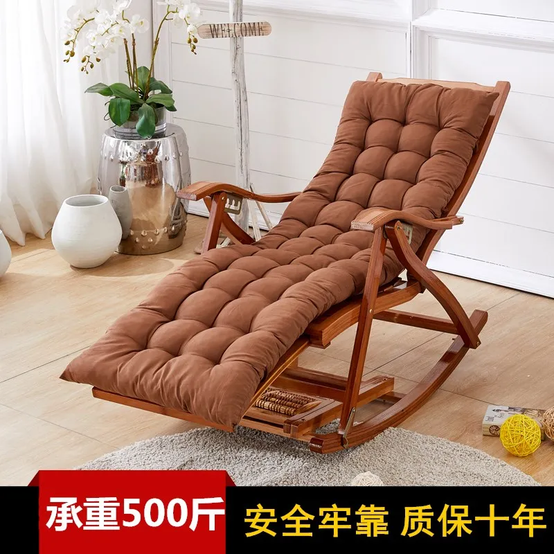 Бамбуковое кресло-качалка для дома балкона взрослых отдыха ротанга плетеное