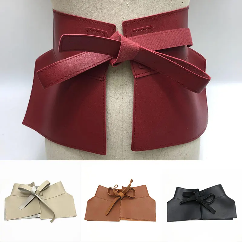 Пояс из искусственной кожи модное платье пояс пальто украшенный поясом на