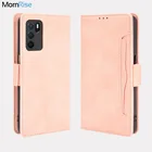 Чехол-Кошелек для OPPO A16, Магнитный чехол-книжка с откидной крышкой для OPPO A16, отделение для карт и фото, роскошные кожаные искусственные чехлы