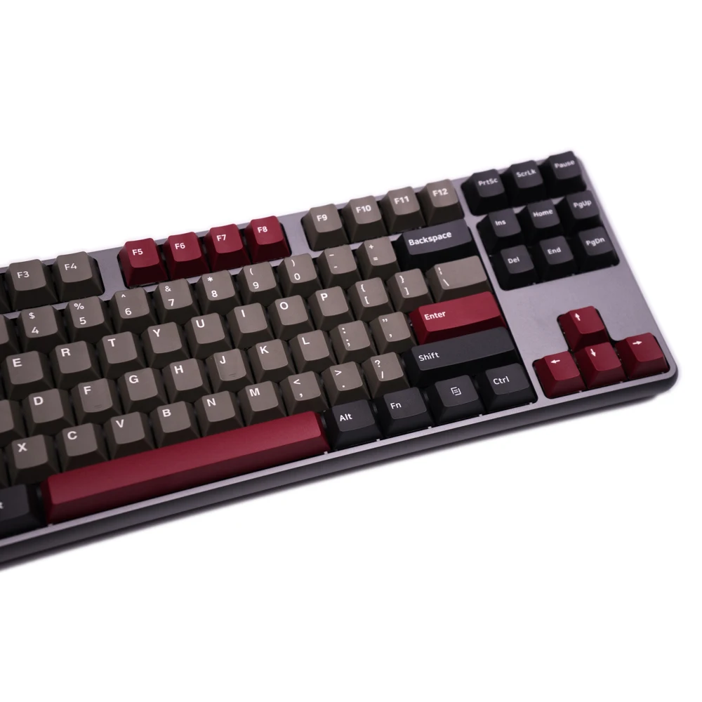 G MKY DOLCH 145 колпачки Вишневый Keycap Профиль Двойной Выстрел толстые PBT для MX