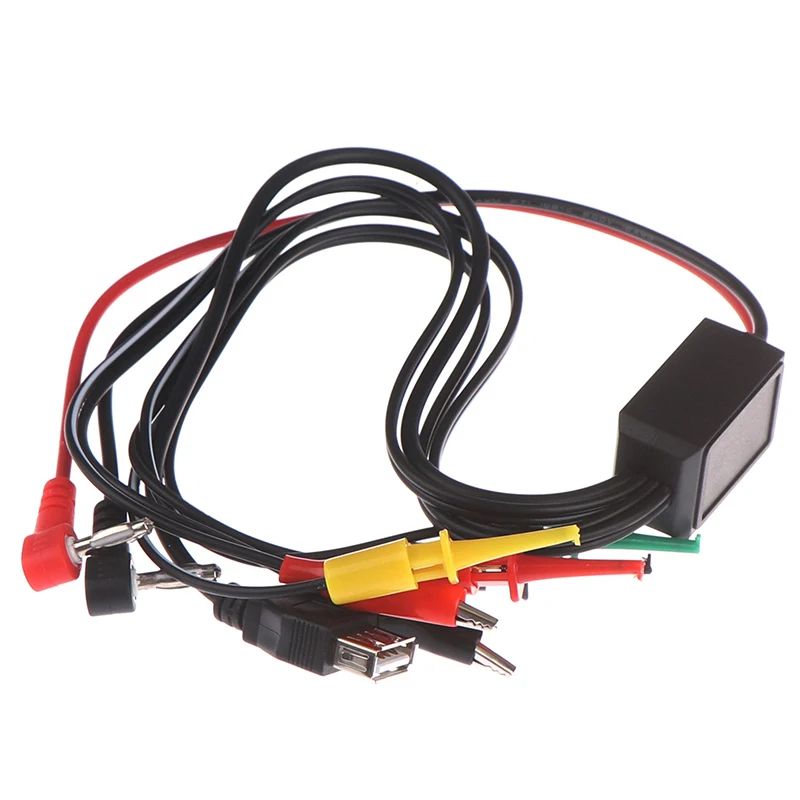

1Pc High Quality Alligator Clips Banana Plug Connection Port Power Supply Test Lead Cable Kit