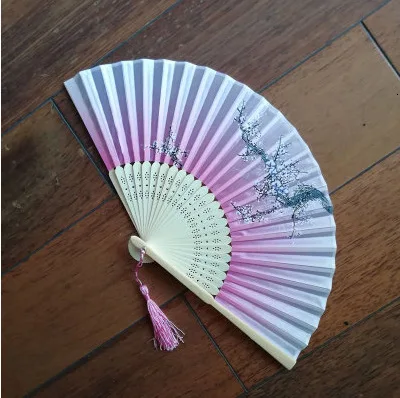 В национальном таможне женский вентилятор детский веер складной антикварный