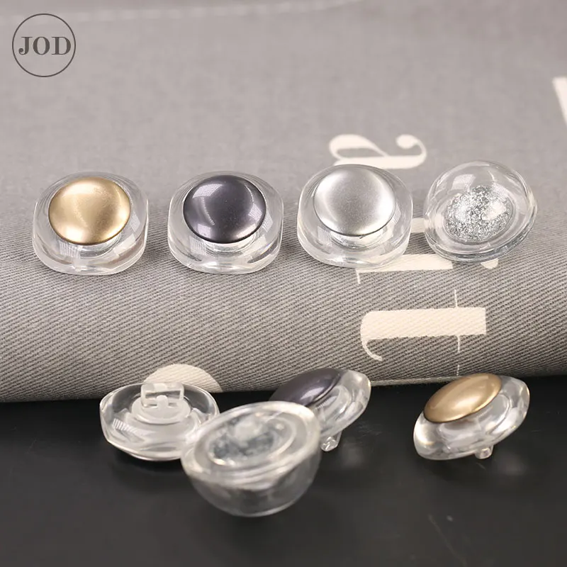 3 шт. Женская ветровка прозрачная пуговица для одежды шитая хвостовиком