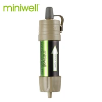 hiking backpacker gear miniwell outdoor water filtration system