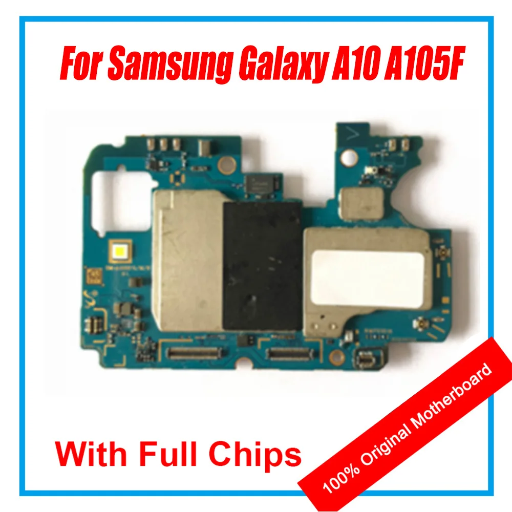 Заводская для Samsung Galaxy A10 A105F материнская плата официальная Android установка панель