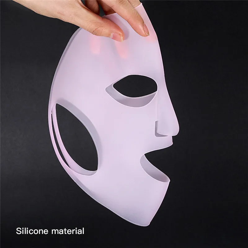 1 шт. силиконовая увлажняющая маска для лица многоразовая Водонепроницаемый