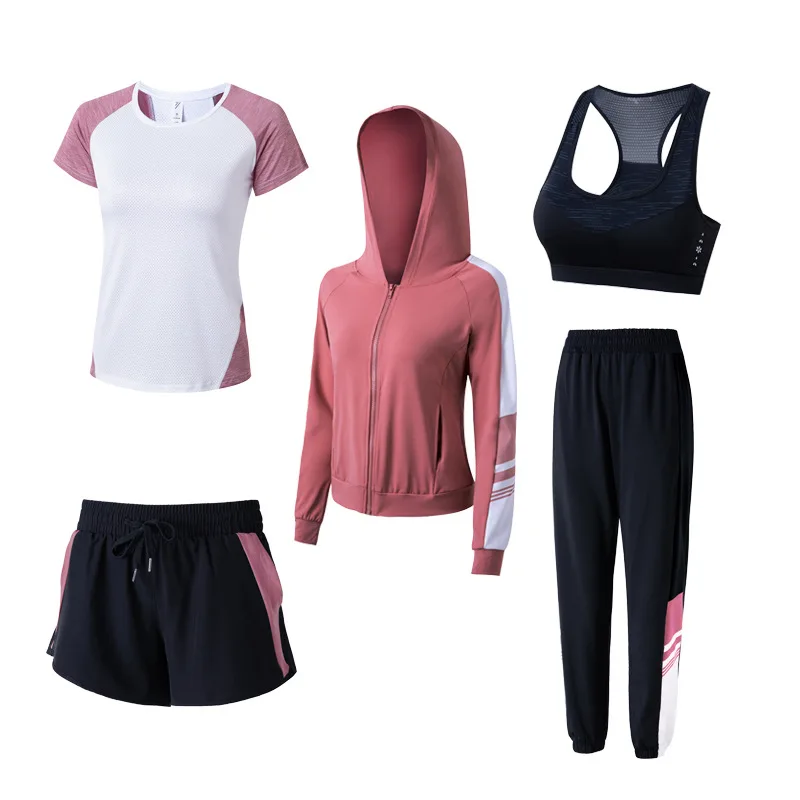 

Gym yoga wear casual sports suit women running summer quick-drying clothes