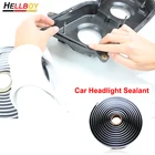 Резиновая уплотнительная лента для VW Polo Sedan Golf 6 7 mk7 Passat B6 B7 B8 CC Jetta MK6 MK5 Tiguan MK2, герметик для края двери фары