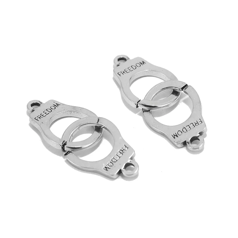 3 шт./лот новинка наручники из нержавеющей стали подвеска сделай сам изготовление
