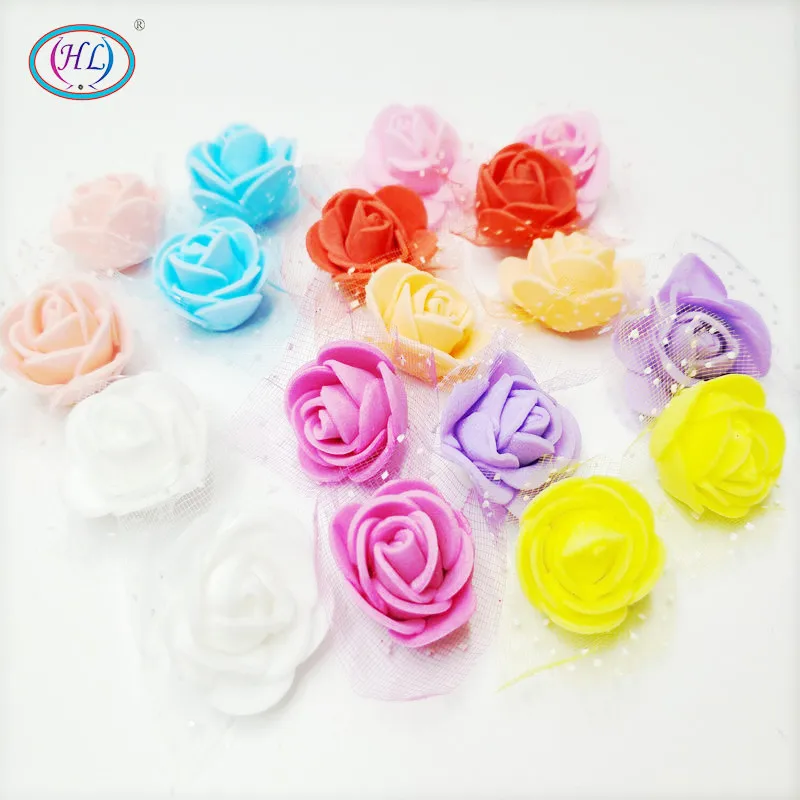 Растения 30 шт./лот 2 5 см искусственные цветы из пенопласта украшение для