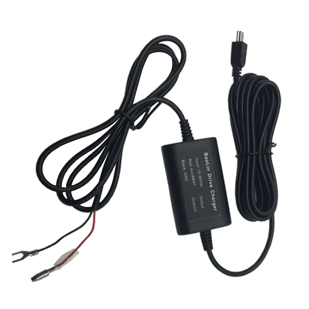 Универсальный USB предохранитель с жестким проводом Автомобильный регистратор