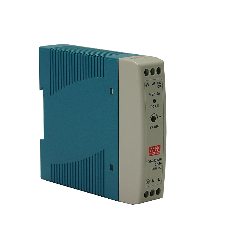 Источник питания постоянного тока мощность MDR-10 MDR-20 MS-150-12 MDR-20-24 24 В 1 А