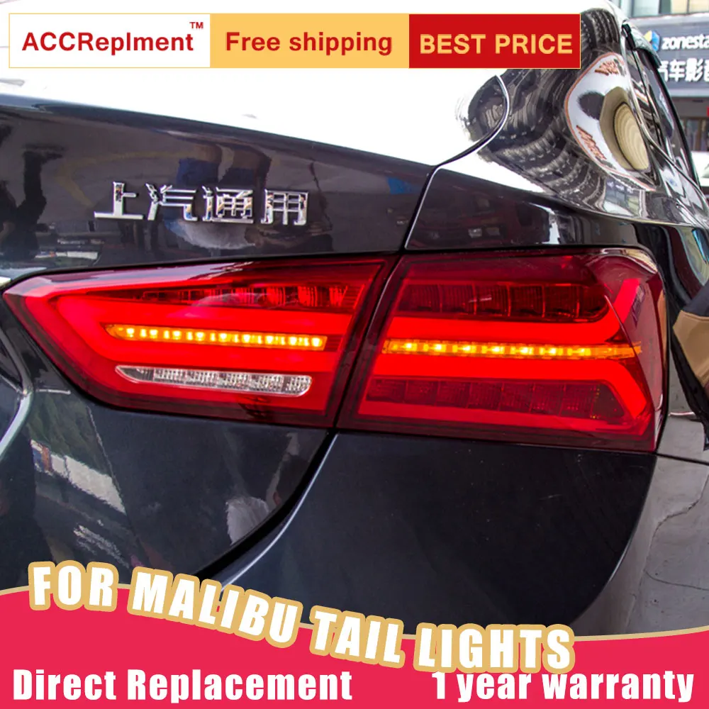 Новый светодиодный фонарь светильник s в сборе для Chevrolet Malibu 16-18 задний