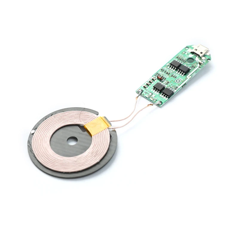 dc 5v fast wireless charger transmitter module pcba circuit board with coil free global shipping