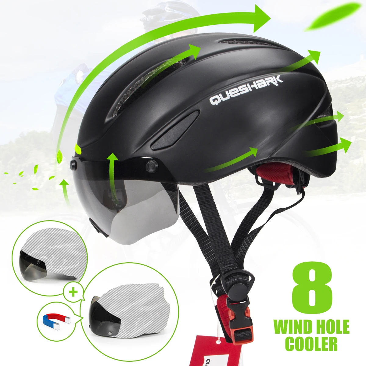 QUESHARK Мужской Женский велосипедный шлем MTB дорожный велосипед для езды на