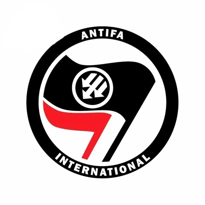 

13cm x 13cm for Antifa International Symbol Surfboard Car Stickers Anime Personality Decal Scratch-Proof Graphics